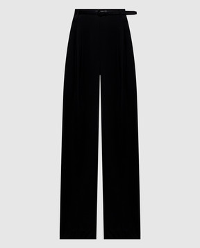 Juun.j Black pants with wool JW6821W005