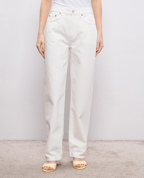 Loulou de Saison White mom jeans SAMUR SAMURLDS