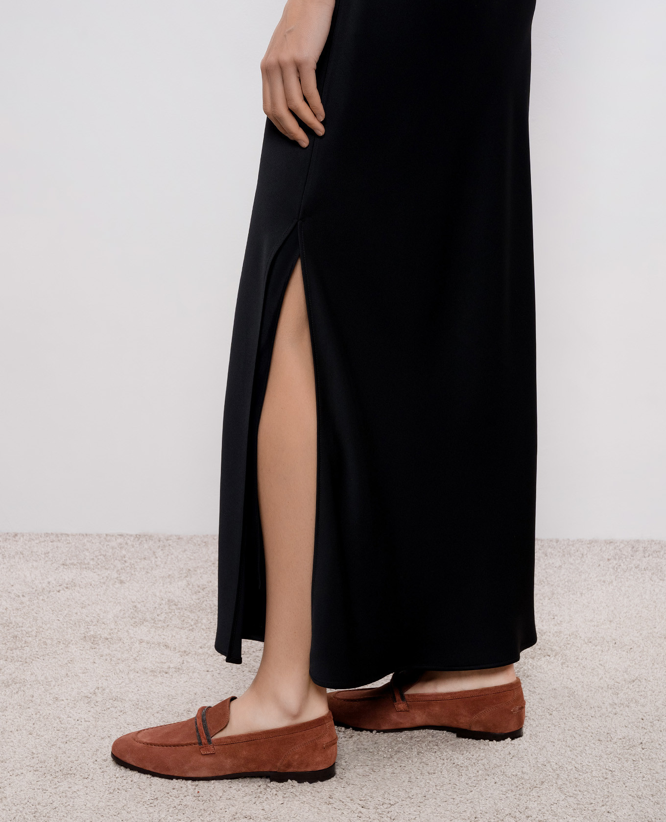 

Black maxi skirt Brunello Cucinelli