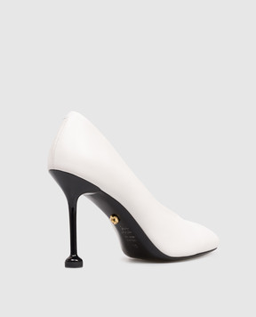 Babe Pay Pls White leather shoes 211927KO