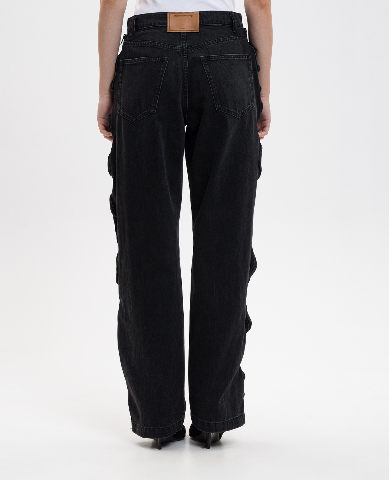 

Black jeans with zippers Alexander Wang