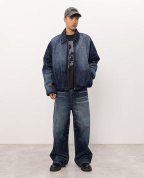 Misbhv Austin Grime blue denim jacket 261U107