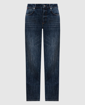 Max & Co Blue jeans with a worn effect MCOPANETTO