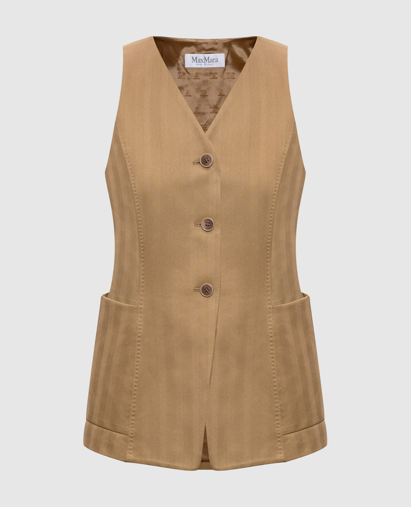 Brown vest FALLA