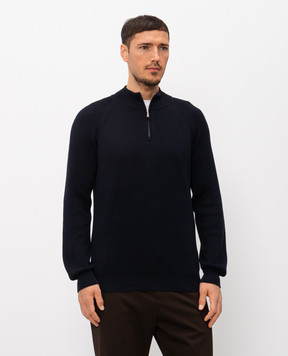 MooRER Blue jumper BASOLI BASOLICSP