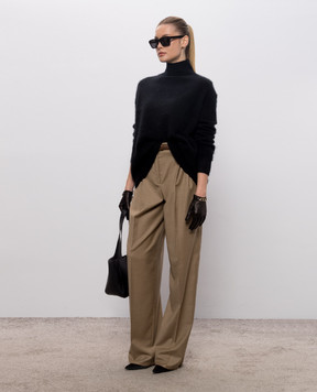 Max Mara DANZA black wool sweater SMMDANZA