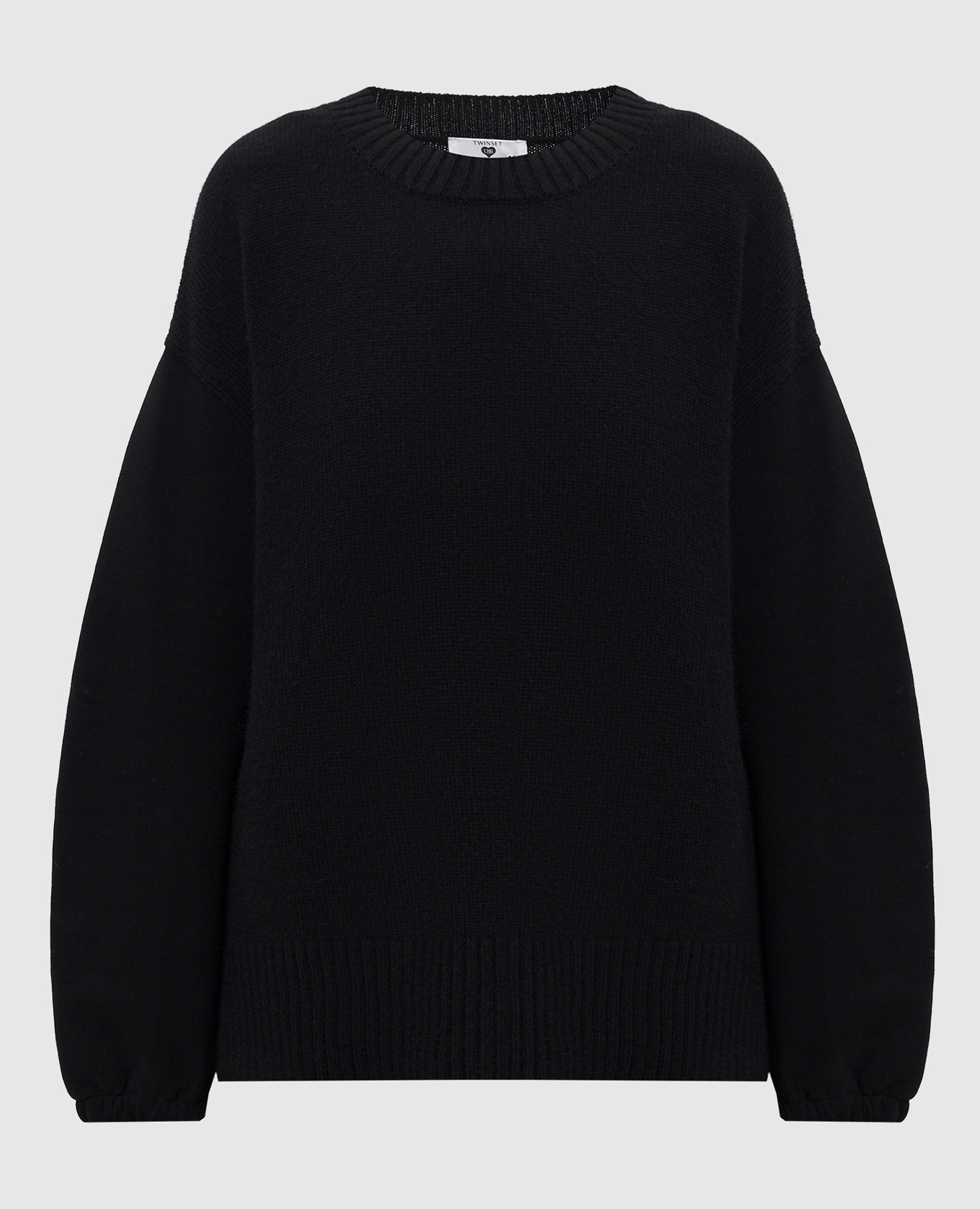

Black sweater with wool Twinset