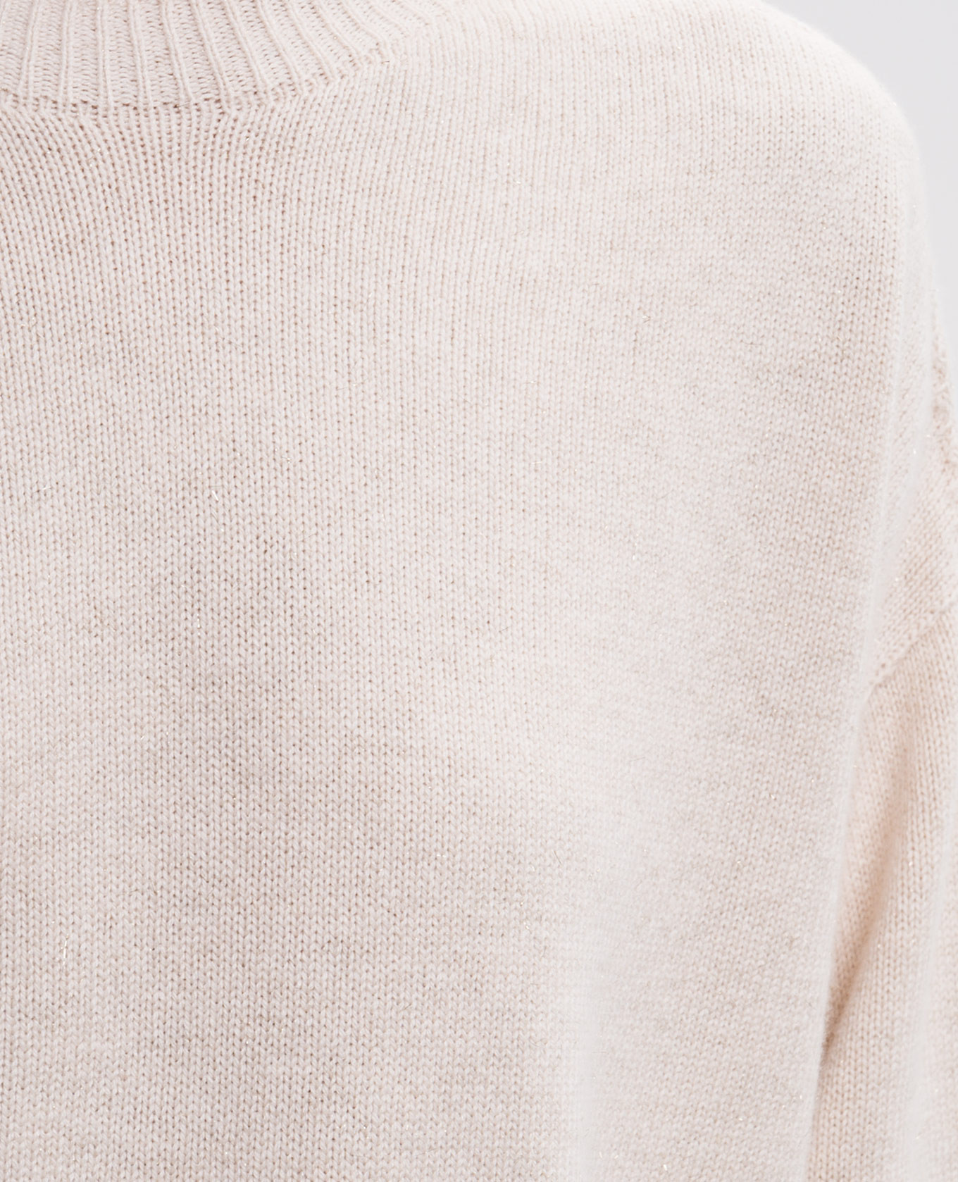 Beige sweater with wool and silk Peserico 5