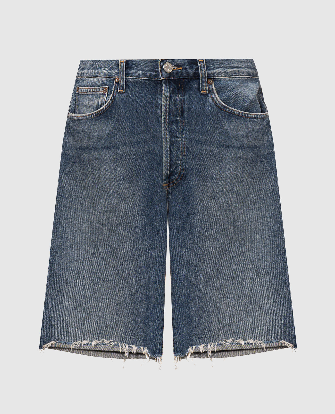 Anson blue denim shorts AGOLDE