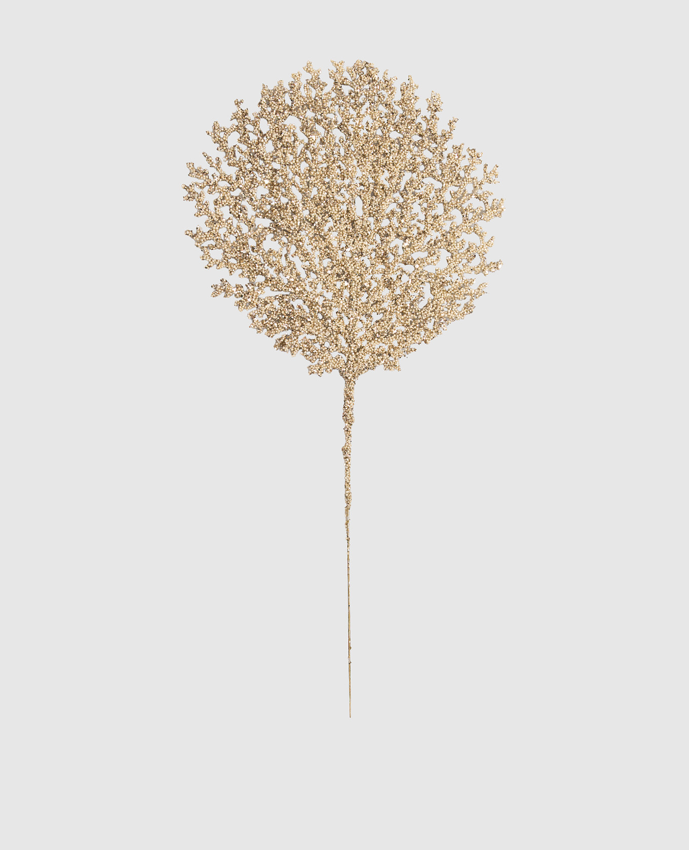 

Decorative Christmas branch Coral Bell EDG, Beige