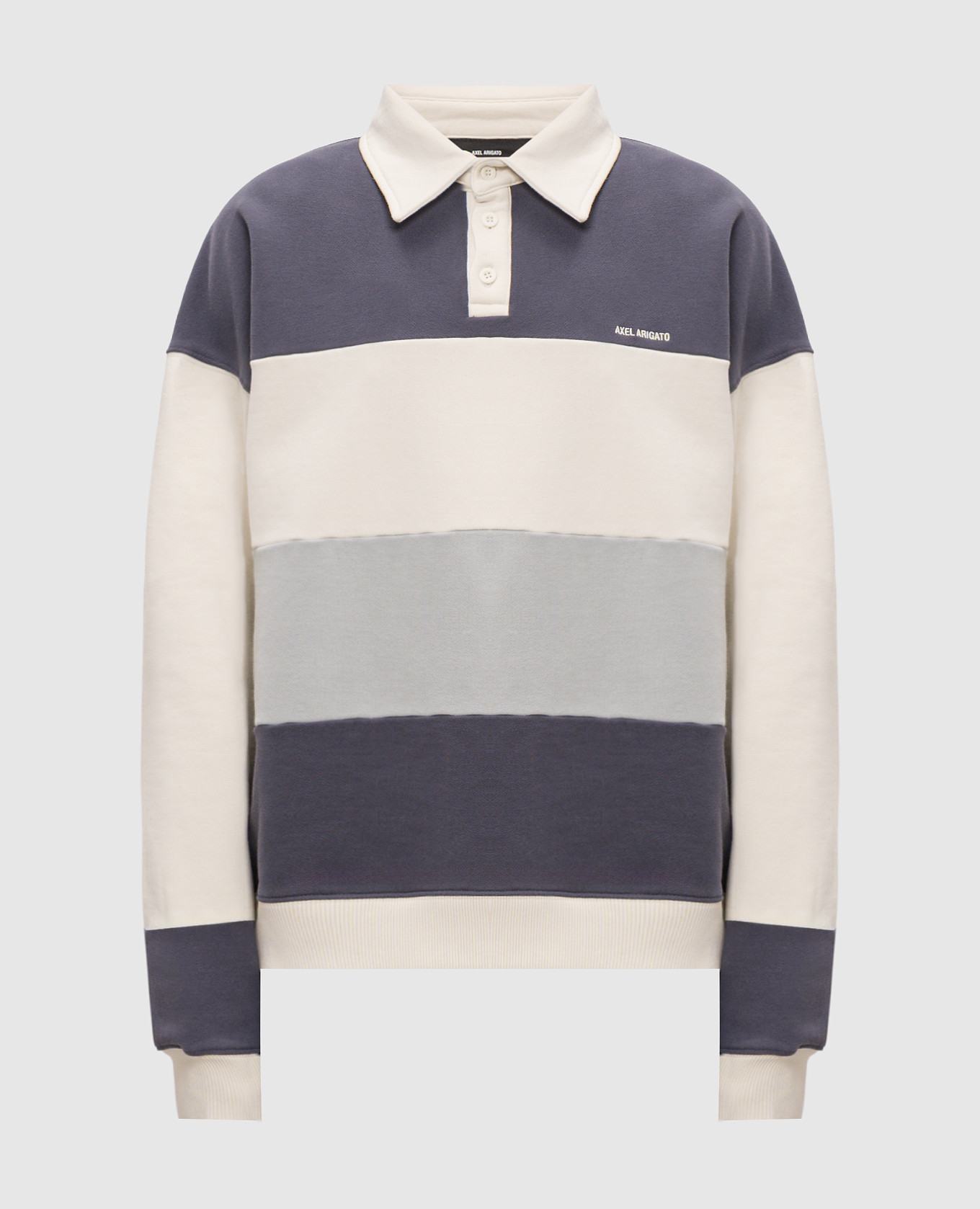Anchor polo-collar sweatshirt Axel Arigato