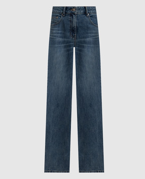 Juun.j Blue flared jeans with a distressed effect JW6121W04P