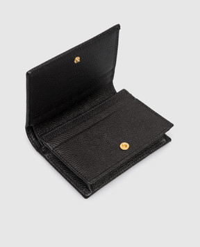 Valentino Vlogo Signature Black Leather Wallet 8W2P0AJ3SNP
