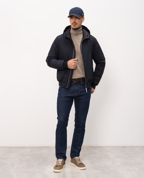 MooRER ONIRO blue wool down jacket ONIROSTP