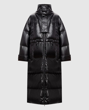 Max & Co Gray elongated down jacket MCLLAGO
