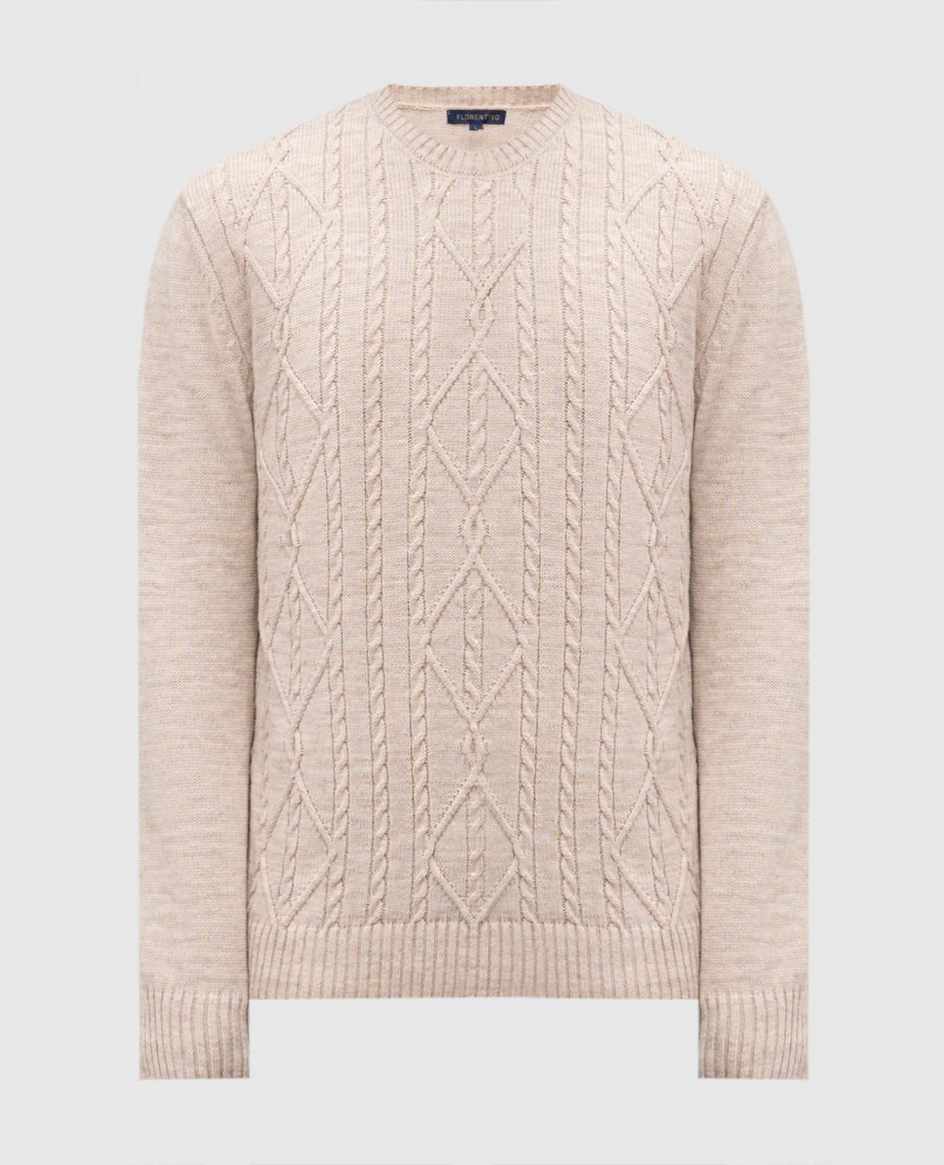 wool sweater with a pattern Florentino