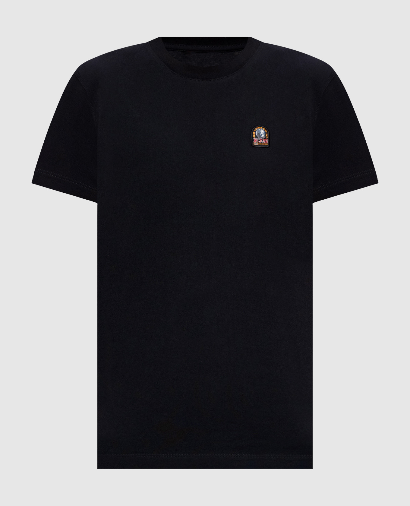 Sabella black T-shirt with logo patch