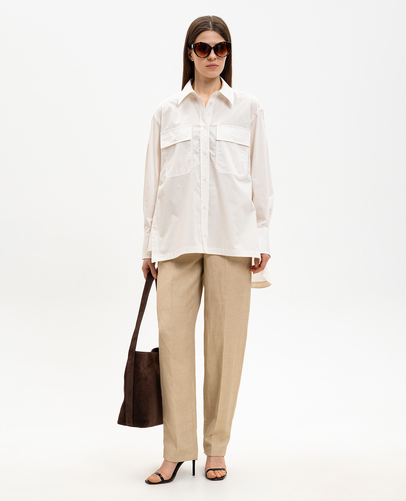 

Ranya ivory shirt JOSEPH, Beige