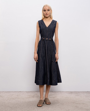 Brunello Cucinelli Blue denim dress MB125A5454