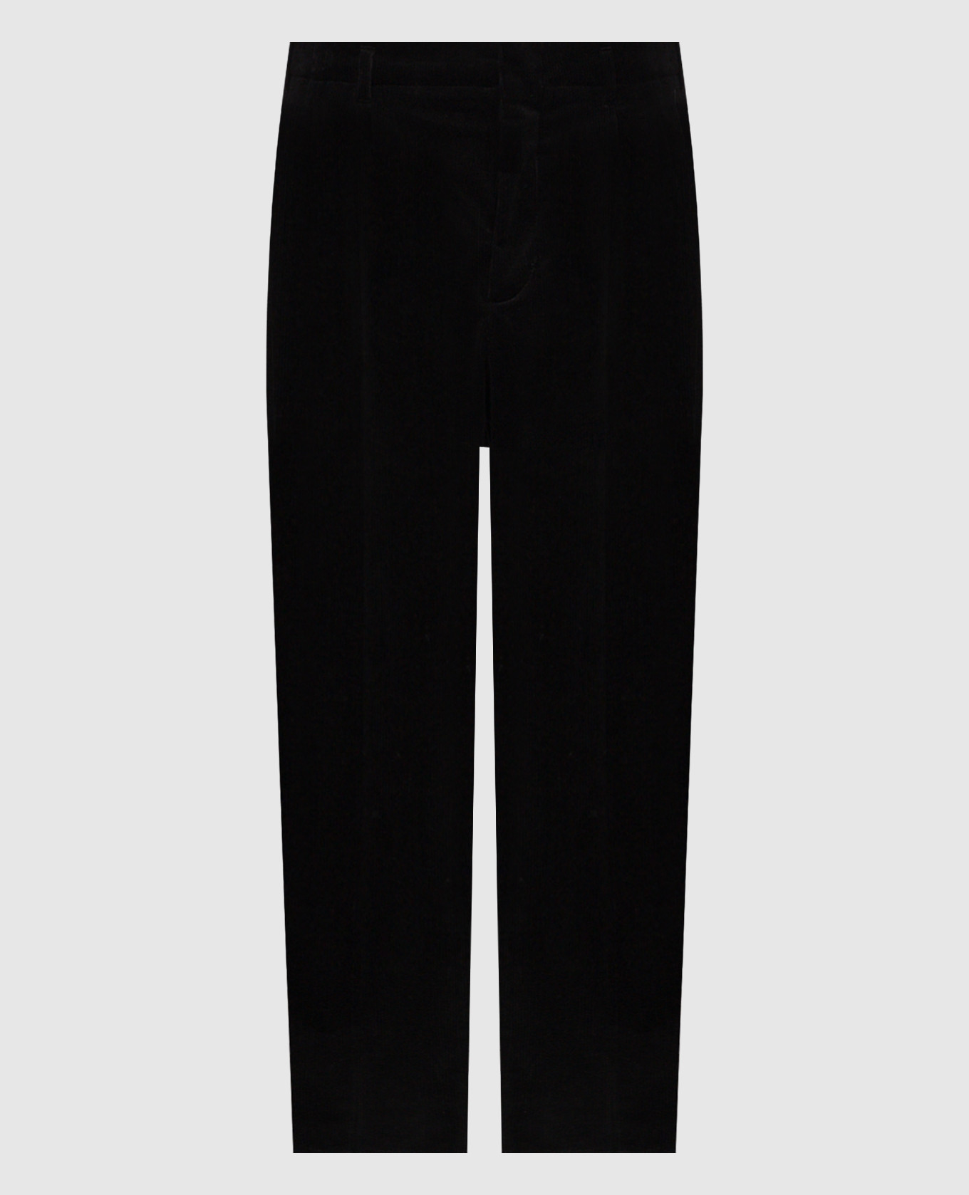 Black corduroy pants