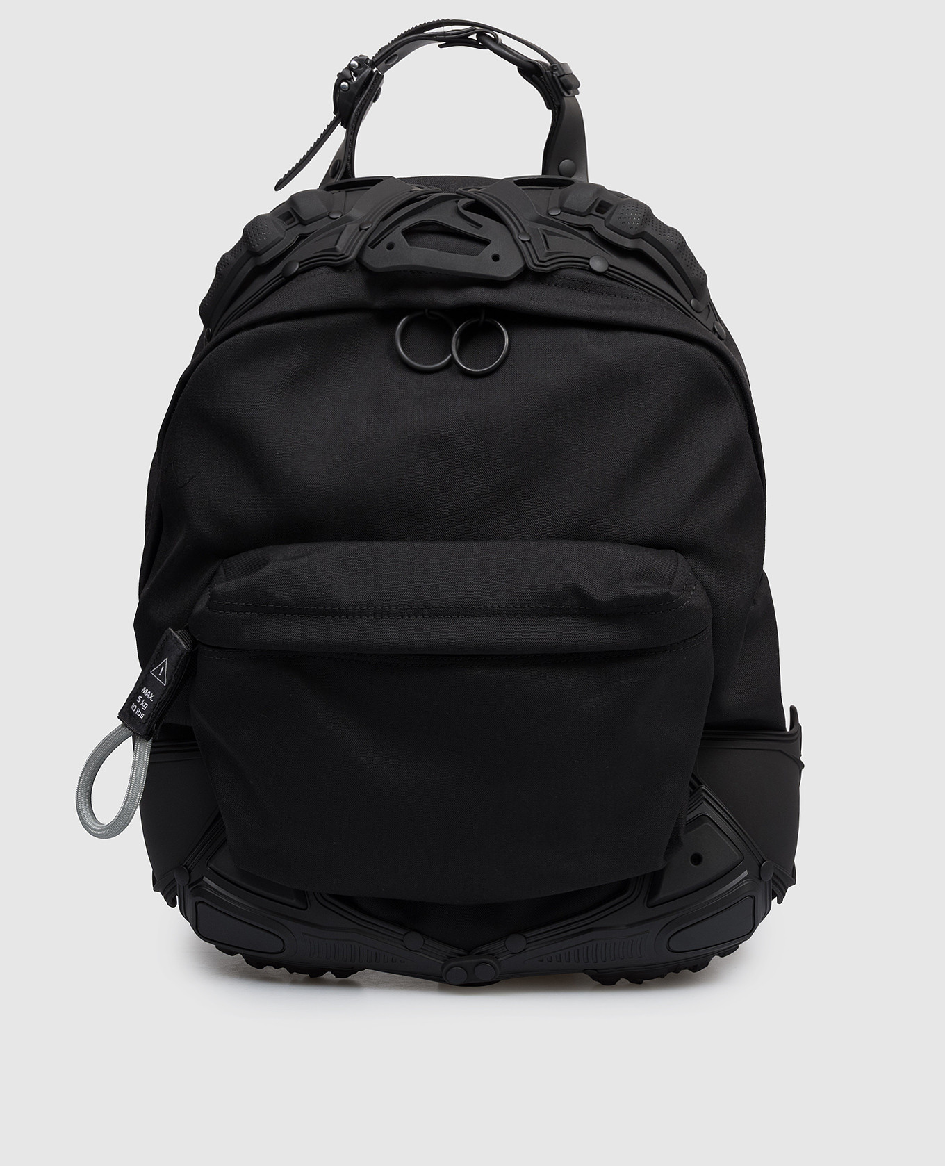 

Black backpack BP4 Innerraum