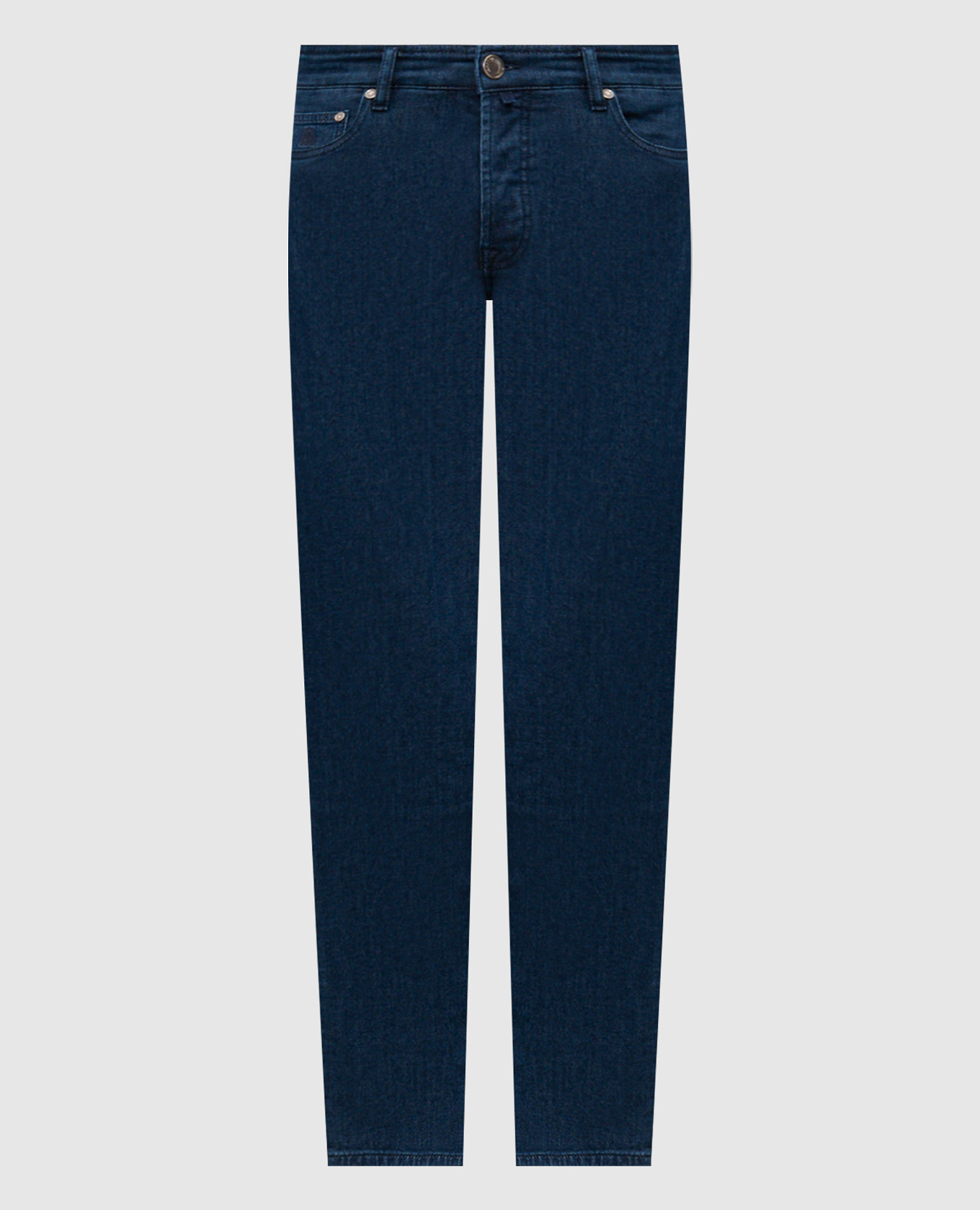 

PAVEL blue jeans with logo patch MooRER