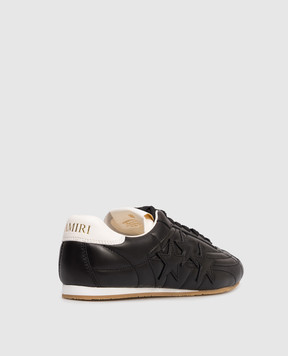 AMIRI Black leather sneakers Pacific AWSNSN1034