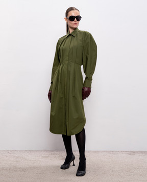 Givenchy Green shirt dress BW22RD1634
