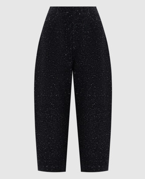 BOBOUTIC Black pants with wool and cashmere 5165