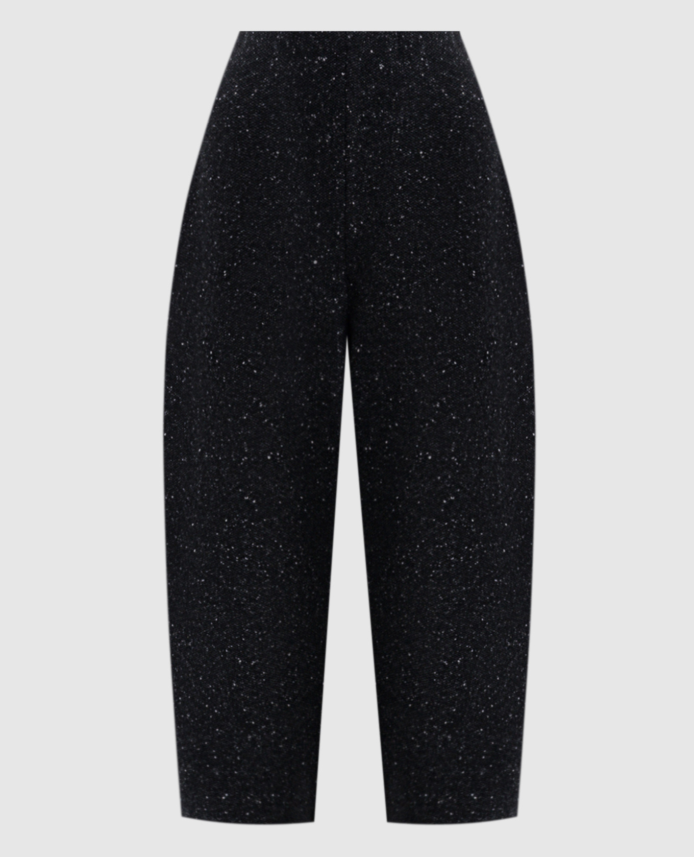 Black pants with wool and cashmere