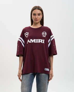 AMIRI Burgundy T-shirt Sport AWTOJR1022