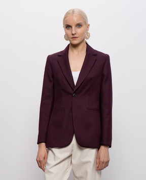 Max & Co Burgundy jacket with wool MCOCAMERA
