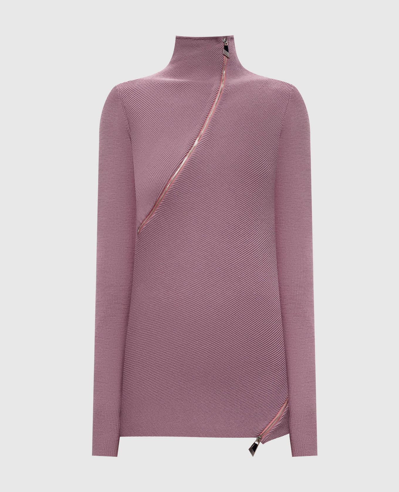 Purple wool sweater