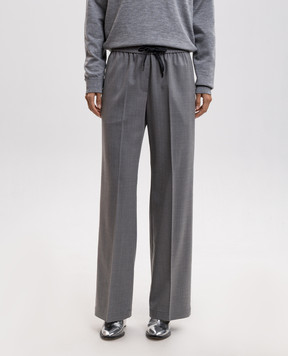 Peserico Gray pants with wool P0454902660