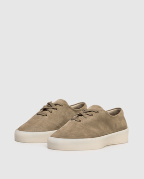 Fear of God Brown suede sneakers with logo FG25FW808109SUE