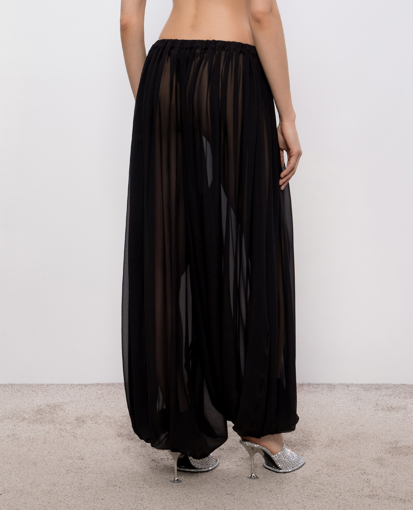 

Black silk joggers Giuseppe Di Morabito Milano