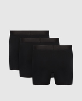 Versace Set of black boxer shorts 10209901A14783