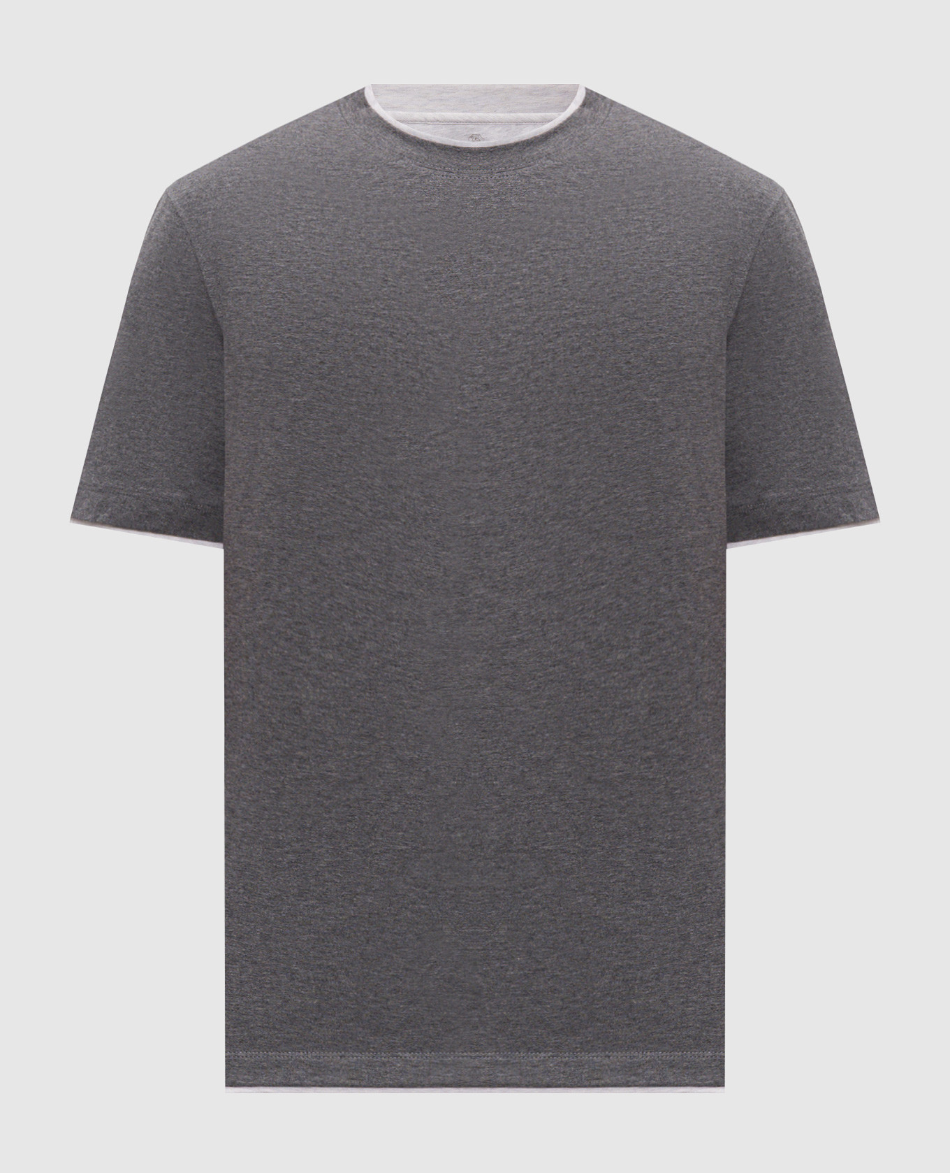 Grey melange T-shirt