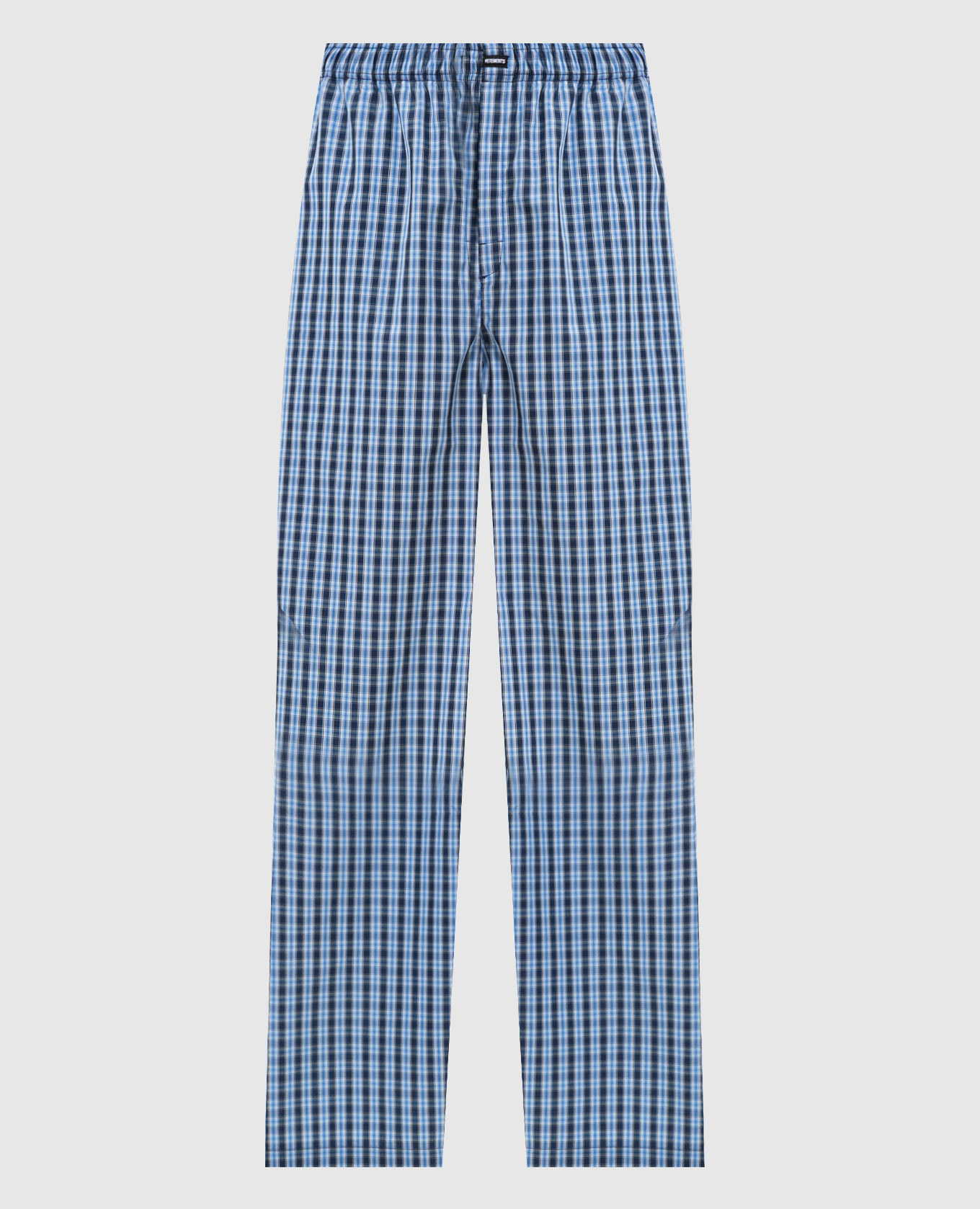 

Blue checked pajama pants Vetements