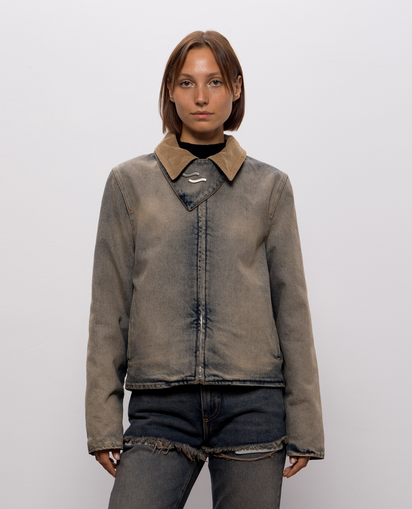 Jackie blue denim jacket SSHEENA 3
