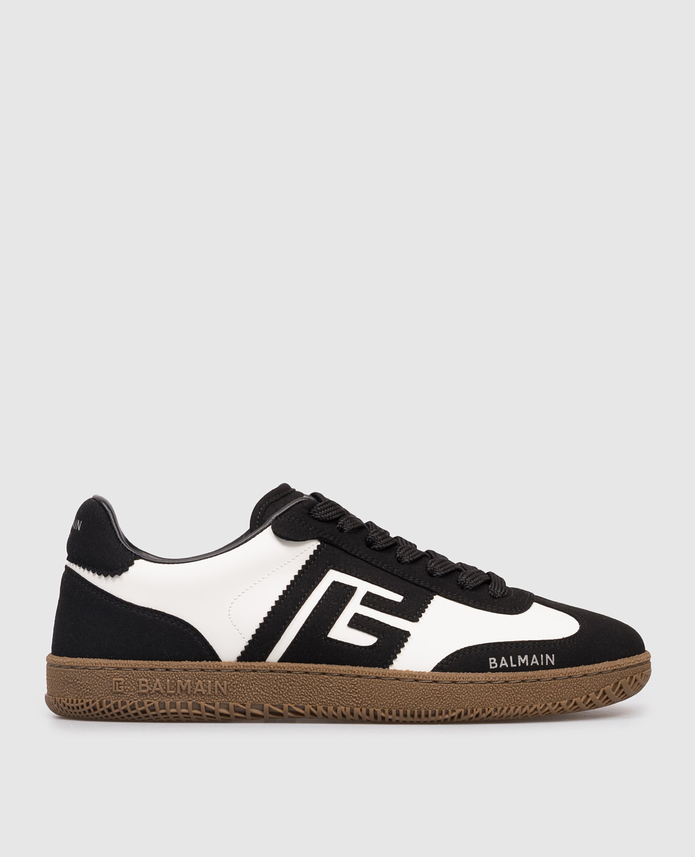 

Swan combination sneakers Balmain, Black