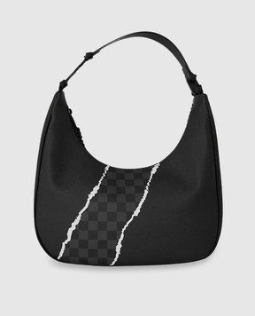 Sprayground SHARK SLASH children's black hobo bag 910B9353NSZ