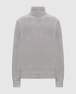Brunello Cucinelli Gray cashmere sweater M1E224744