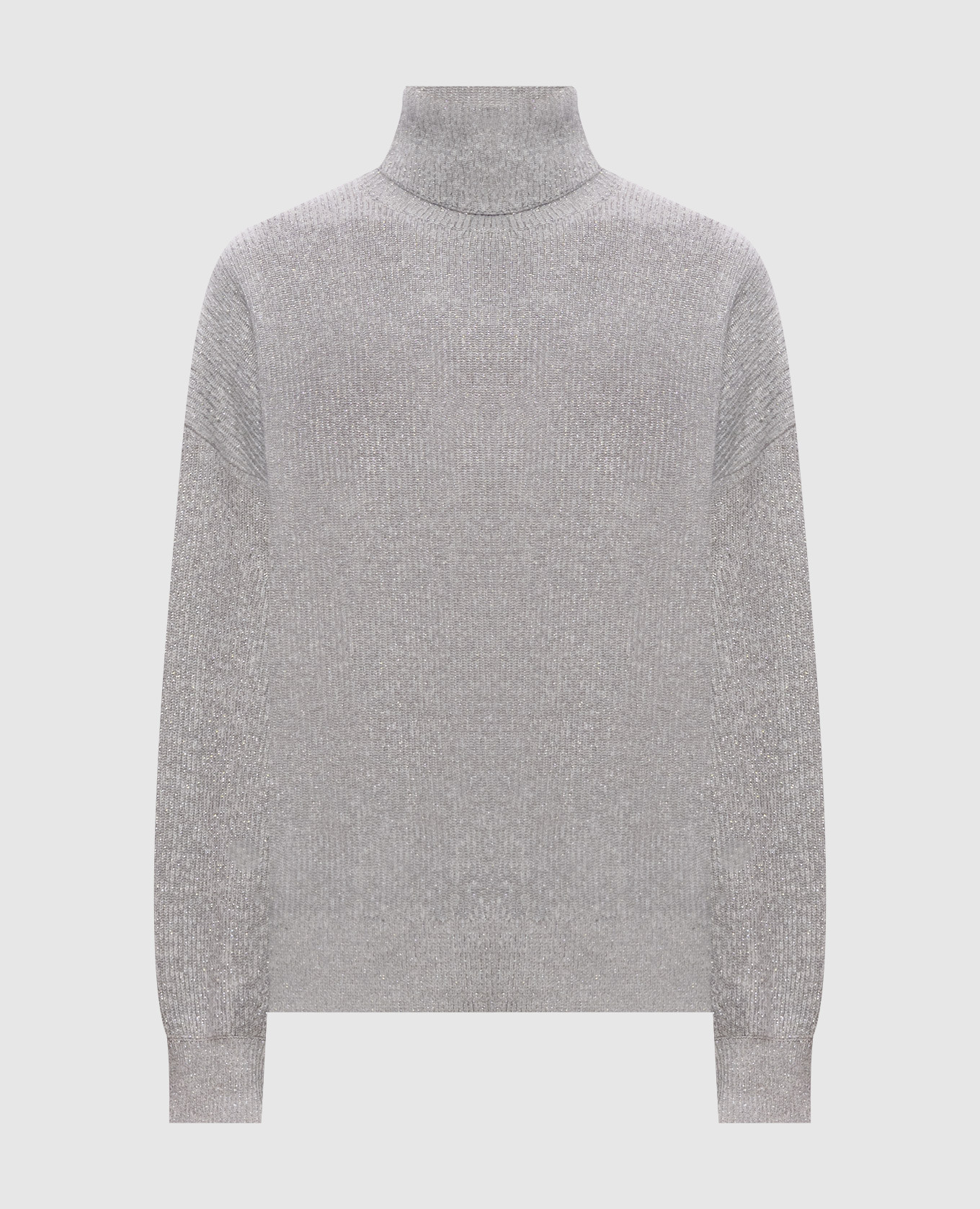 Gray cashmere sweater Brunello Cucinelli