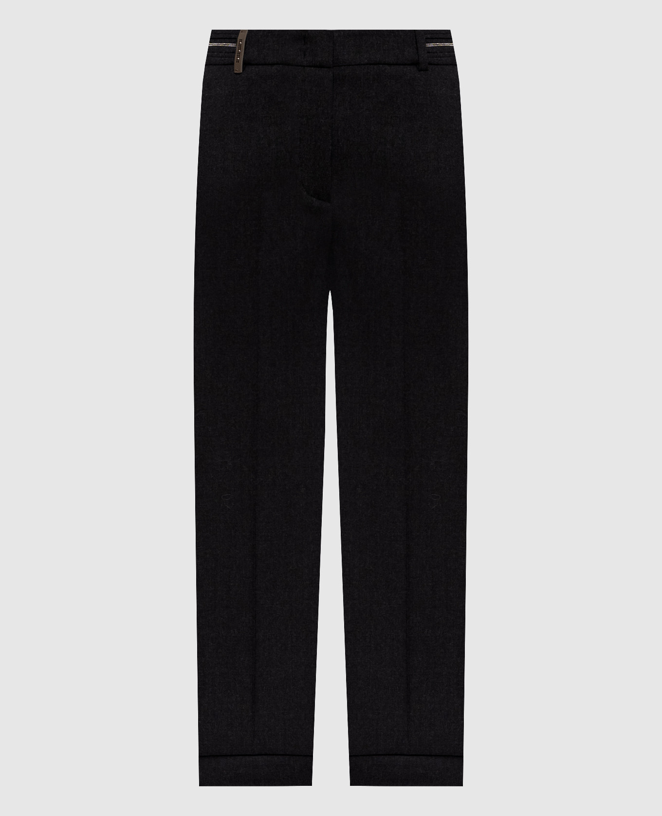 

Gray pants with wool Peserico, Grey