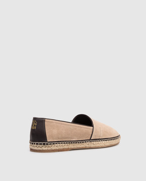 Brunello Cucinelli Beige nubuck espadrilles MZUOXPQ726