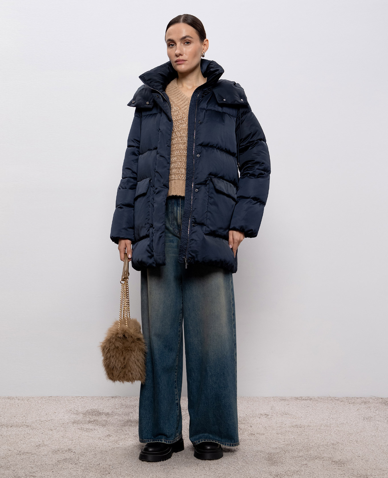 

Blue down jacket Peserico