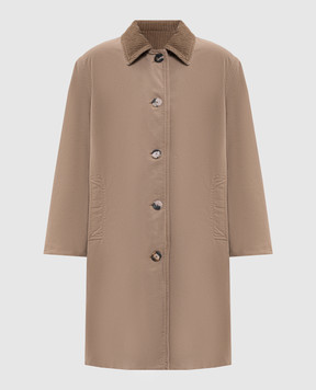 The Row Etoli reversible khaki coat R000251W4923