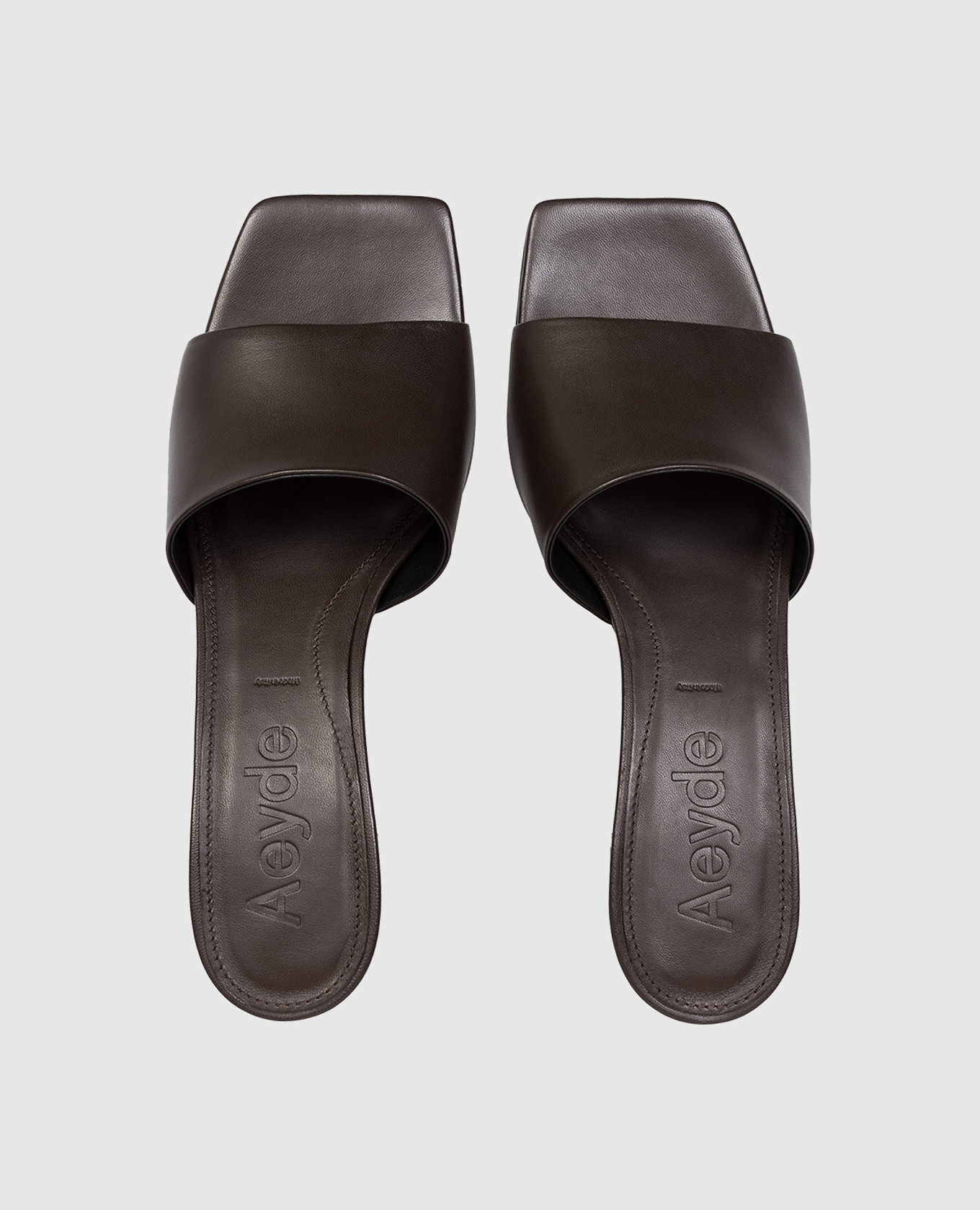 

Jessie brown leather mules Aeyde