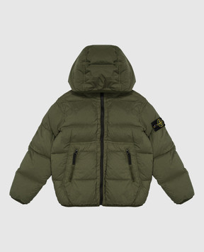 Stone Island Children's green down jacket L2S164100004S00281012